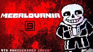 UNDERTALE   megalovania  9   9th Anniversary Cover [upl. by Akenet]