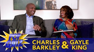 Pop Quiz with Gayle King amp Charles Barkley [upl. by Salem]