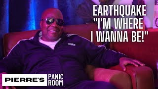 EarthQuake pulls no punches when discussing Life Comedy Netflix and more  Pierres Panic Room [upl. by Cadel]