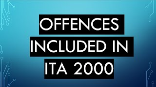 IT Act 2000 Offences Penalties Adjudication and Appeals [upl. by Asimaj]