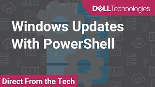 Install Windows Updates with PowerShell [upl. by Einomrah611]