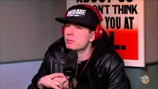 OnCue Talks Hip Hop And Spits Bars On Real Late With Peter Rosenberg [upl. by Yelnoc]