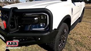 Next Gen Ford Ranger Wildtrack with ARB Summit bar and Solis Driving Lights [upl. by Milda]