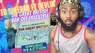 FIRST TIME LISTENING TO Devlin x Ed Sheeran quotThe Great British Bar Offquot  SBTV  LIVE REACTION [upl. by Cutler]