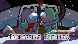 🎄EXPRESSING FEELINGS🎄 AMONG US COMIC OFFICIAL Rodamrix CHARACTER [upl. by Ginder]