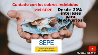 VIDEOTUTORIAL  COBROS INDEBIDOS SEPE  DESDE 20 INTERÉS PARA DEVOLVERLOS💲💲 [upl. by Deuno372]