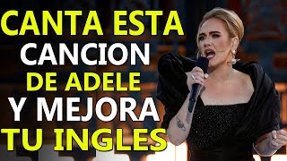 CANTA ESTA CANCION Y SERAS EXITOS EN INGLES  Aprende ingles cantando rolling in the deep adele [upl. by Haroved691]