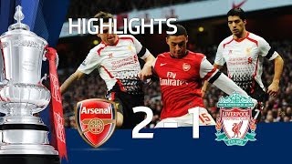 Arsenal vs Liverpool 21 FA Cup 5th Round goals amp highlights 2014 [upl. by Margo]