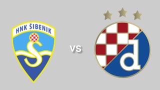 HNK Šibenik vs Dinamo Zagreb rezultat utakmice uživo [upl. by Yalahs]