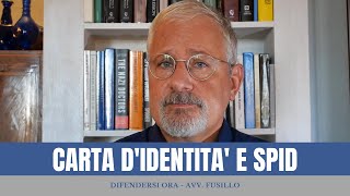 CARTA DIDENTITA E SPID [upl. by Wilbur]