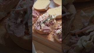 Pulled pork coleslaw samidges [upl. by Johppa]