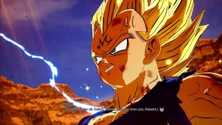 Dragon Ball Sparking Zero Vegeta Majin buu arc Endings amp What if WalkThrough Gameplay [upl. by Batory]