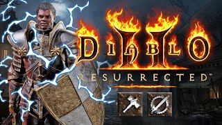 Hammerdin Paladin From Low Level Strategies amp Tips  Diablo 2 Resurrected  Diablo II Blessed Hammer [upl. by Malarkey369]