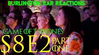 Game Of Thrones  Burlington Bar Reactions  S8E2 quotA Knight of the Seven Kingdomsquot Part 1 [upl. by Gamali]