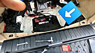 2006 2012 BMW X5 BATTERY REPLACEMENT IN 5 MINUTES  DIY  FULL PROCEDURE [upl. by Rennug]