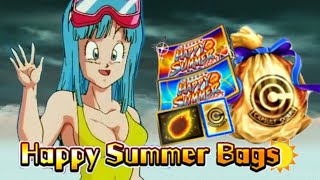 HAPPY SUMMER BAGS HOW TO GET THEM HOW DO THEY WORK amp ARE THEY WORTH IT DB LEGENDS [upl. by Gale35]