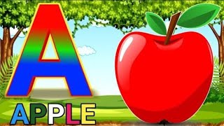 ABC 123 A for apple Counting numbers Alphabet a to z learn to count counting 123 ginti [upl. by Hayden]