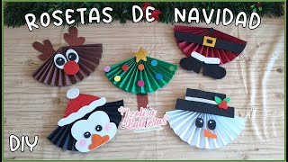 Rosetas de navidad  Adornos de Navidad [upl. by Longfellow]