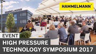 Hammelmann High Pressure Technology Symposium 2017 [upl. by Chil]