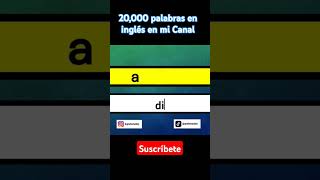 como aprender ingles ingles vocabulariodeingles inglesonline vocabularioingles cursoingles [upl. by Adnahsed]