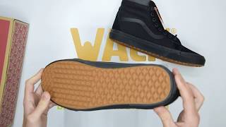 Vans UA SK8Hi MTE  Ballistic Black  Unboxing  Walktall [upl. by Aelahs661]