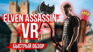 ELVEN ASSASSIN VR Краткий обзор игры [upl. by Esinnej]