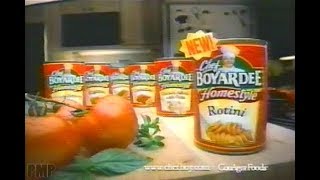 Chef Boyardee Homestyle Rotini 2001 [upl. by Rosalinde]