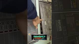 Main Engine at Engine control room Starting handle lever Micro switch problem [upl. by Clim171]