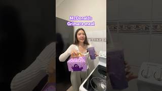 Grimace Shake Honest Review mcdonalds foodreview shorts grimaceshake [upl. by Asenav529]