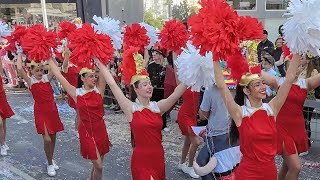 0057 🇨🇾 Carnival parade in Limassol 2023 from 00 ♫ [upl. by Torosian]