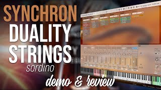 Vienna Symphonic Library  Duality Strings Sordino  Demo amp Review [upl. by Arbas]