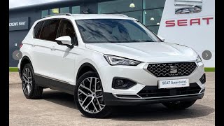 Approved Used SEAT Tarraco 15 EcoTSI EVO XPERIENCE Lux DSG Euro 6 ss 5dr  Crewe SEAT amp CUPRA [upl. by Newberry929]