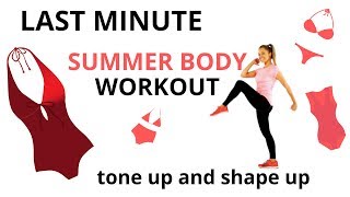 7 Day Get In Shape Home Workout Challenge  7 Minute Weight Loss Workout amp Total Body Toning Routine [upl. by Nikita818]