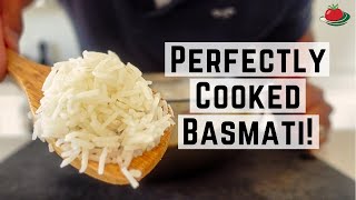 How to Cook Basmati Rice Perfectly Fluffy Every Time [upl. by Idnod]