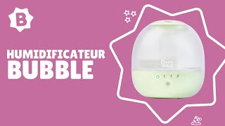 Humidificateur dair bébé Bubble Badabulle Version sans texte [upl. by Marcille829]