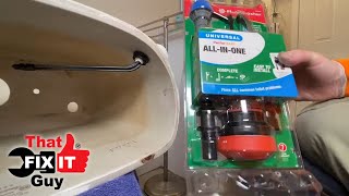 Dont Replace Your Toilet Replace The Toilet Tank Parts [upl. by Mcclure]