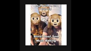 Blind Deaf and Mute Baking Challenge [upl. by Carlie788]