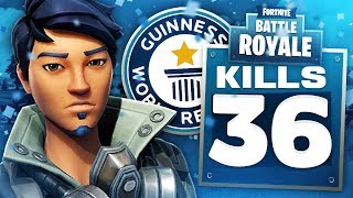 WORLD RECORD 36 KILL DUO SQUADS PC Fortnite Gameplay [upl. by Nuj]