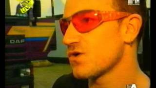 U2 POPmart Interview Reggio Emilia 1997 [upl. by Portia173]