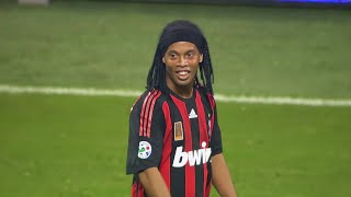 Ronaldinho 2009 👑 Magical Level Dribbling Skills Goals Vision [upl. by Aislehc126]