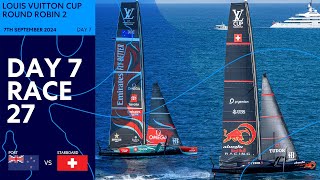 Emirates Team New Zealand vs Alinghi Red Bull Racing  Full Race 07092024 [upl. by Cynthie476]