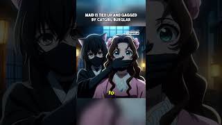 ASMR Story  Maid is tied up and gagged by catgirl burglar [upl. by Arlina220]