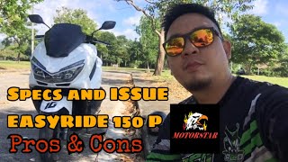 Vlog 2  Easyride 150 P  Issue and Specs [upl. by Nerraw]