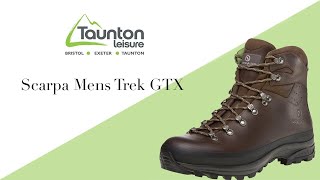 Scarpa Trek GTX Overview [upl. by Yerocaj]