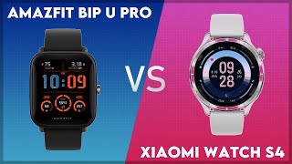 Amazfit Bip U Pro vs Xiaomi Watch S4 Comparison [upl. by Auerbach]