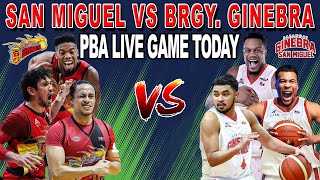 BRGY GINEBRA vs SAN MIGUEL BEERMEN PBA Live Full Game Today  2k24 [upl. by Namso157]