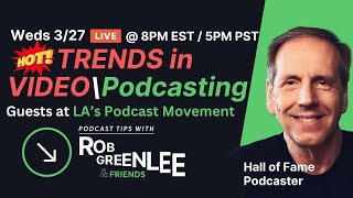 Live from Podcast Movement Evolutions Hot Trends in VIDEO and Podcasting [upl. by Puduns]