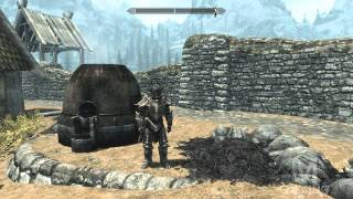 SKYRIM HOW TO Craft DAEDRIC ARMOR [upl. by Vite]