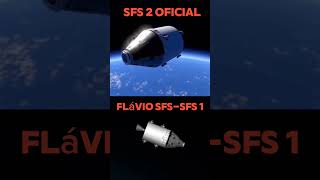 SFS 1 VS SFS 2  Uma comparação spaceflight spaceflightsimulator sfs [upl. by Annoet]