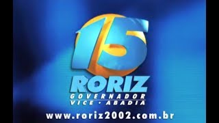 Clip Roriz Campanha de 2002 [upl. by Yadsnil437]